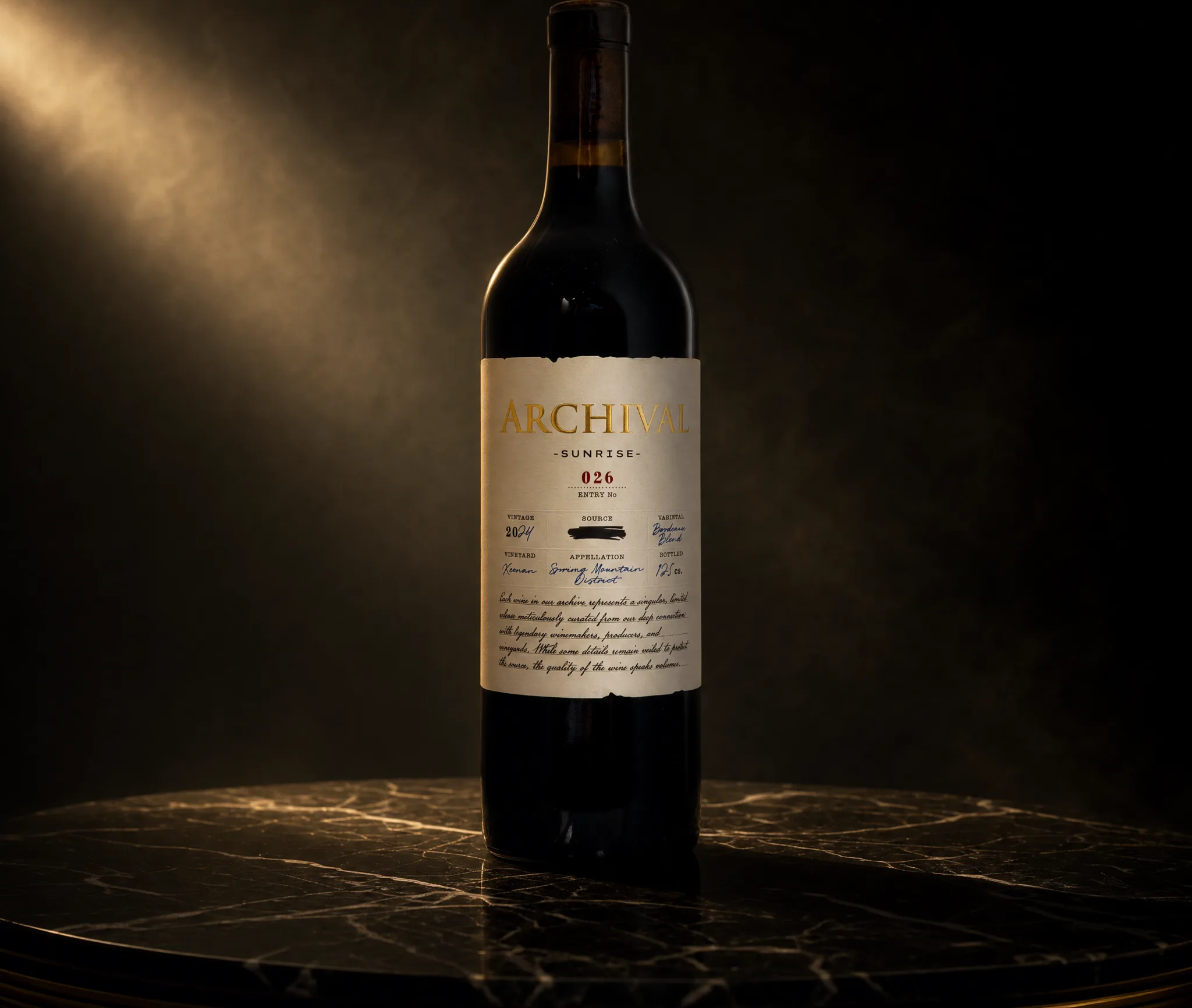 Second Spring — 2023 "Second Spring" Cabernet Sauvignon Frias Family Spring Mountain