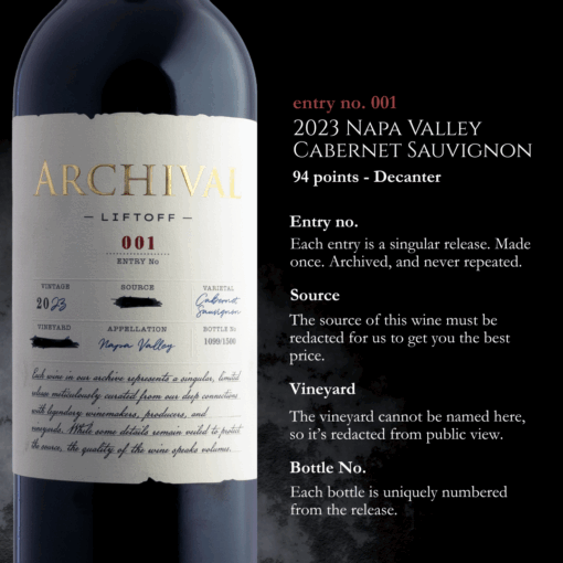 2023 Napa Valley Cabernet Sauvignon - Image 3