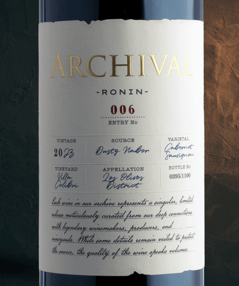 2023 Los Olivos Cabernet Sauvignon Villa Colibri Vineyard