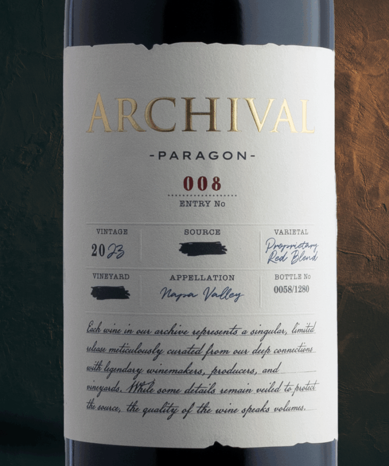 2023 "Paragon" Napa Valley Proprietary Red Blend
