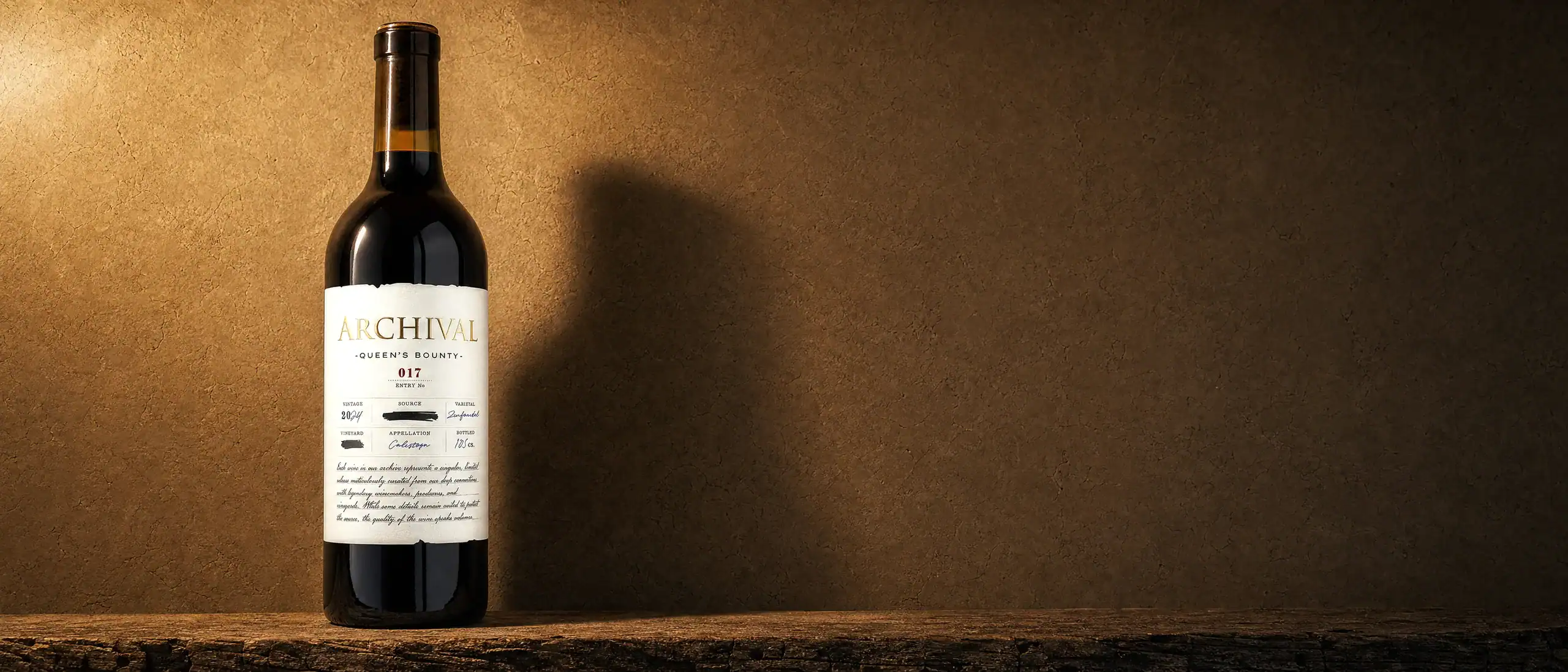 Queen’s Bounty — 2024 "Queen's Bounty" Zinfandel Calistoga