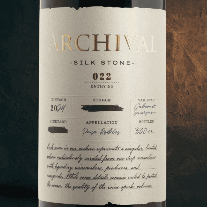 2024 "Silk Stone" Cabernet Sauvignon Paso Robles