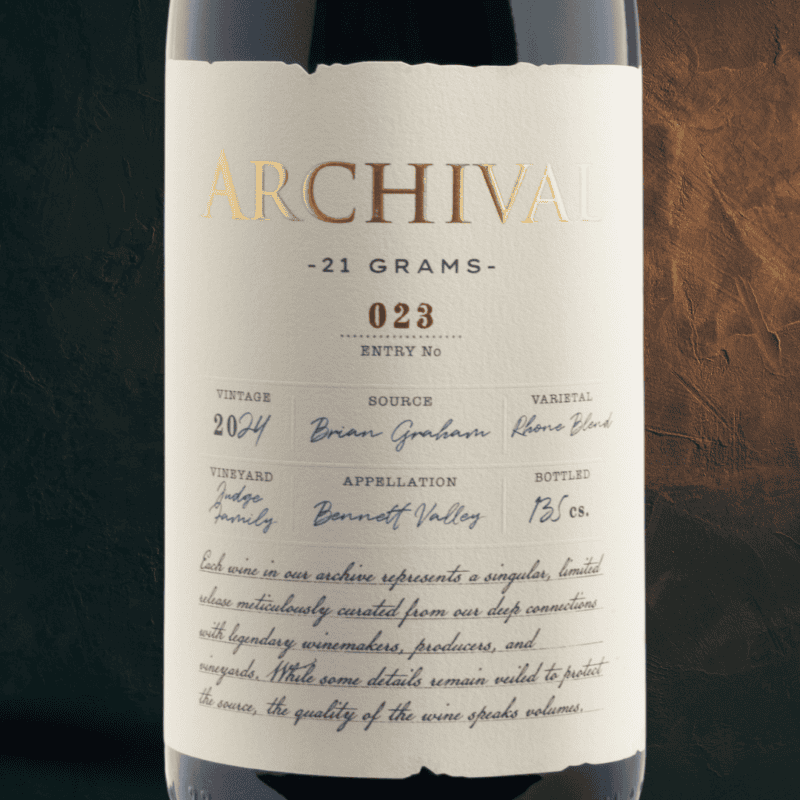 2024 "21 Grams" Bennet Valley Rhone Blend
