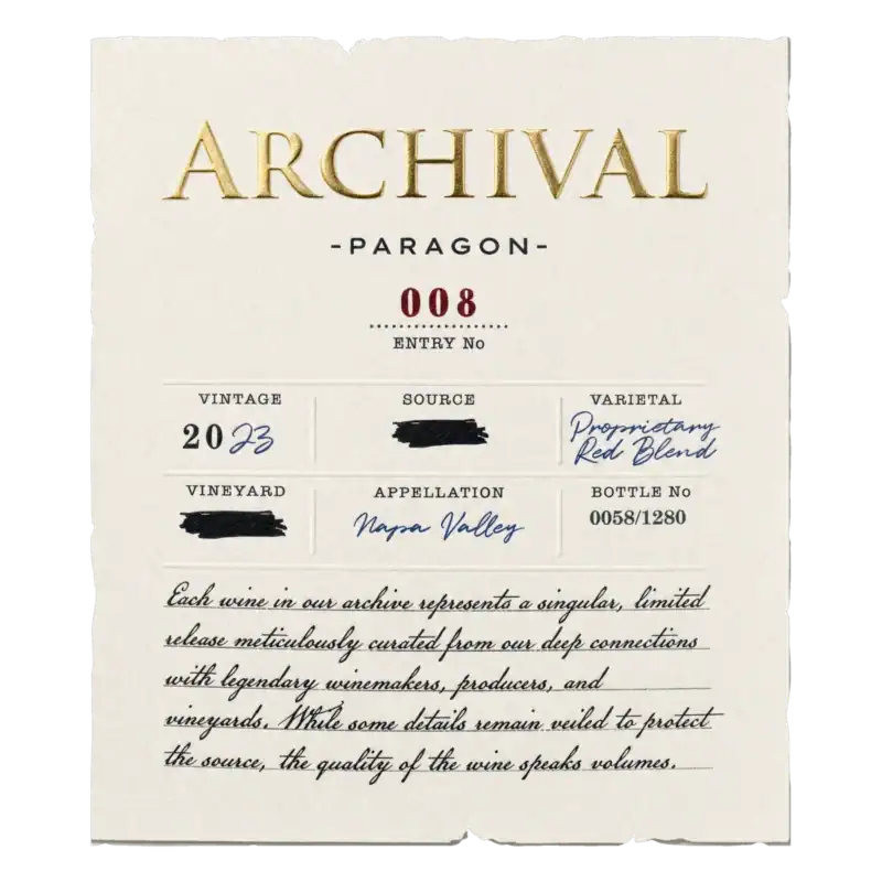 2023 Los Olivos Cabernet Sauvignon Villa Colibri Vineyard label