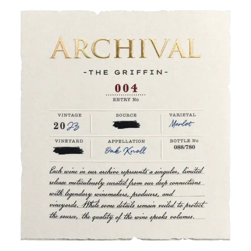 The Griffin label