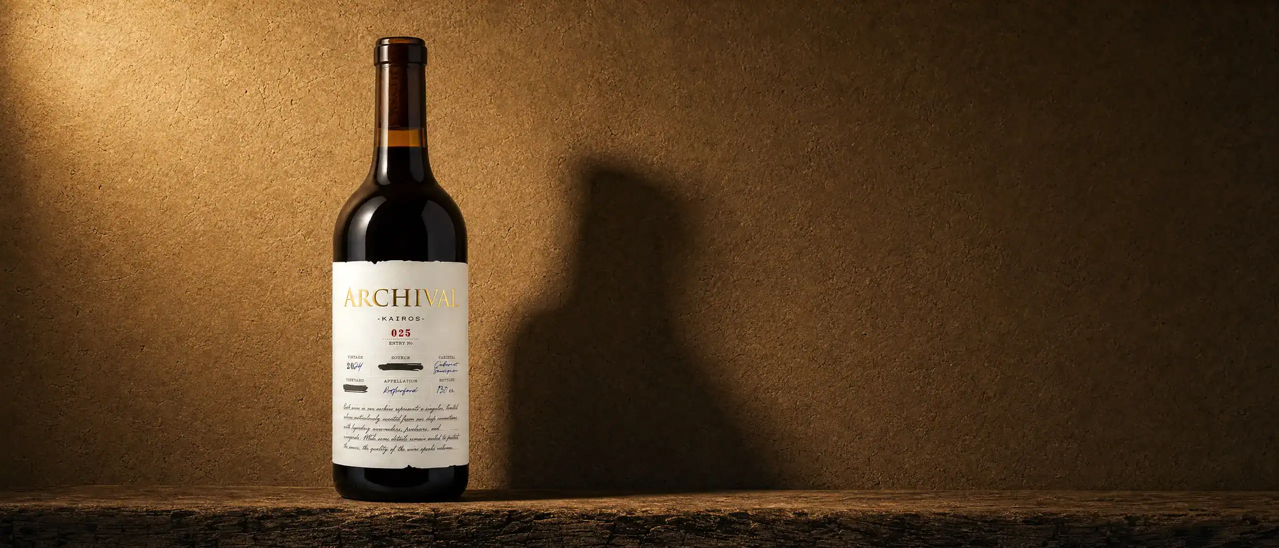 Kairos — 2024 "Kairos" Cabernet Sauvignon Rutherford